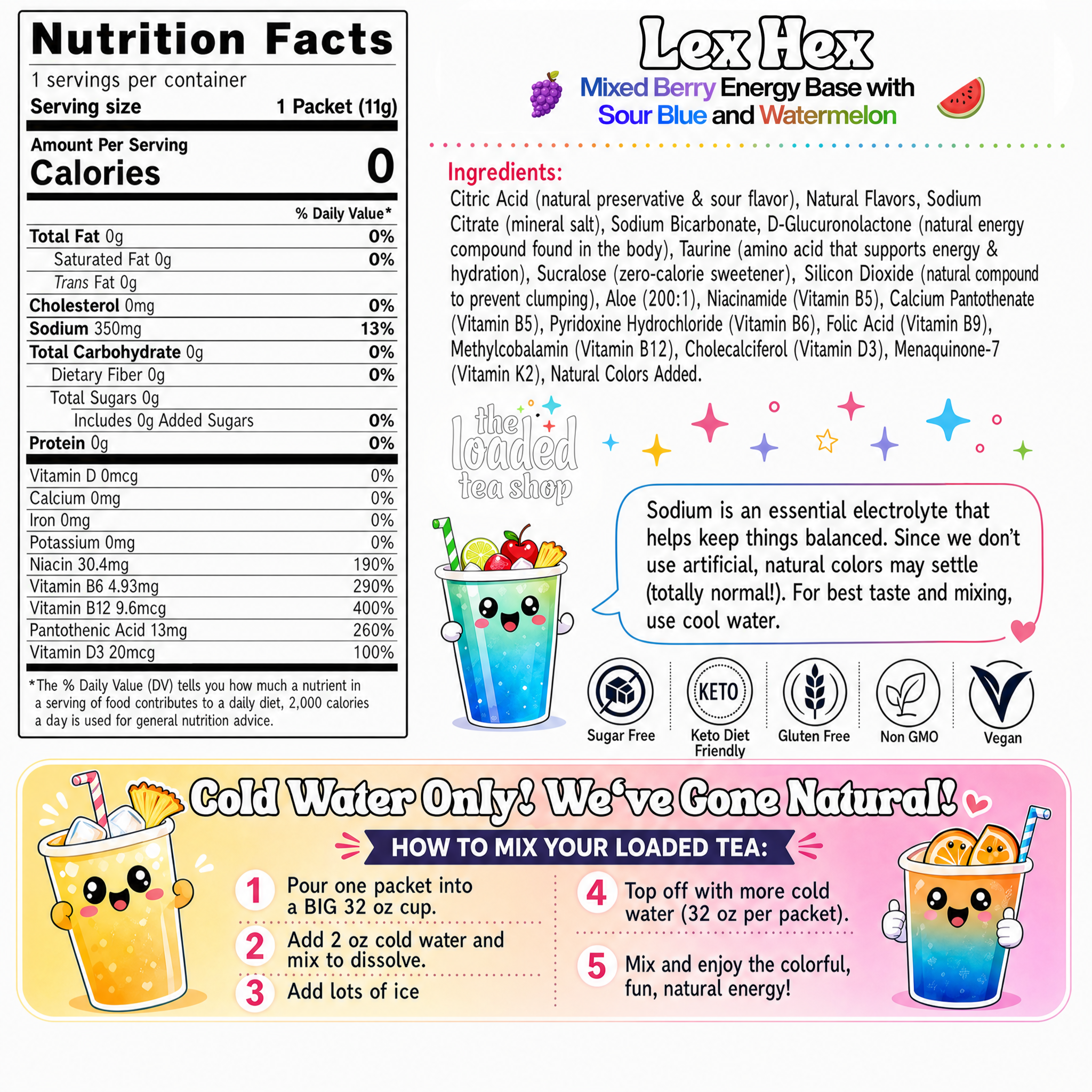 Lex Hex (Caffeine-Free) - Tea for Shakers