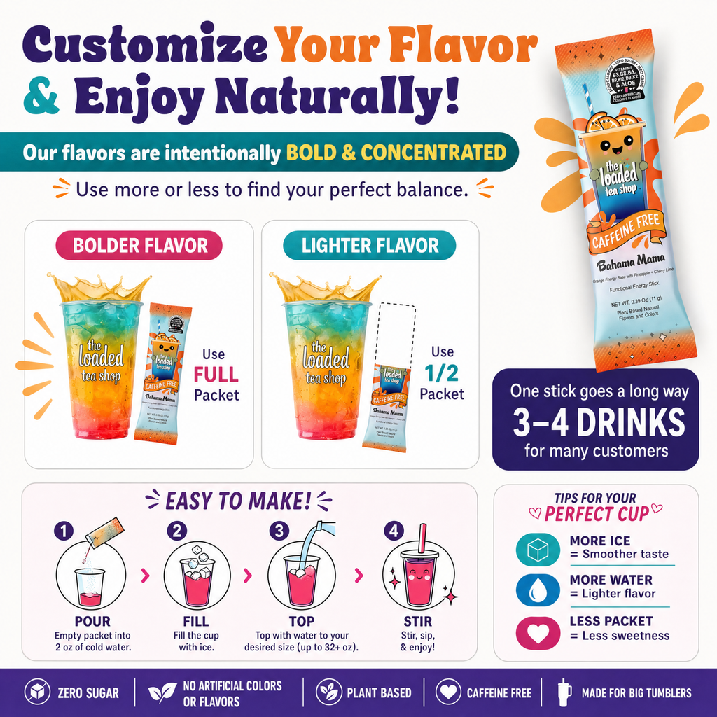 20 Flavor Bundle (Caffeine-Free) - Keep Sips Ready