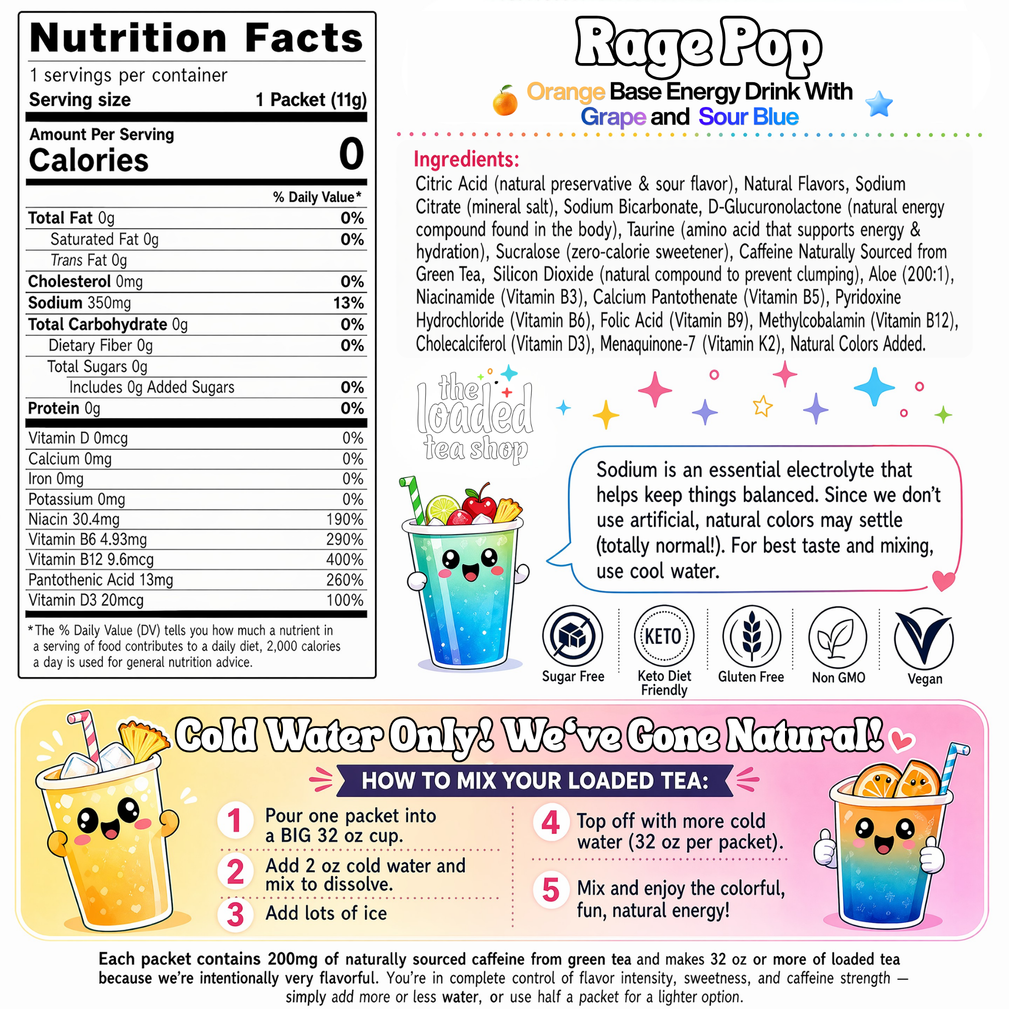 50 Case Rage Pop - Find Your Flavor