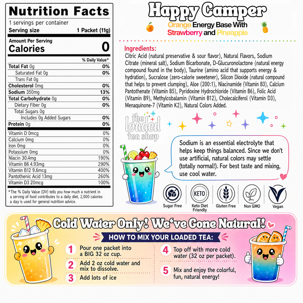 Happy Camper (Caffeine-Free) - Made for Fresh Moments