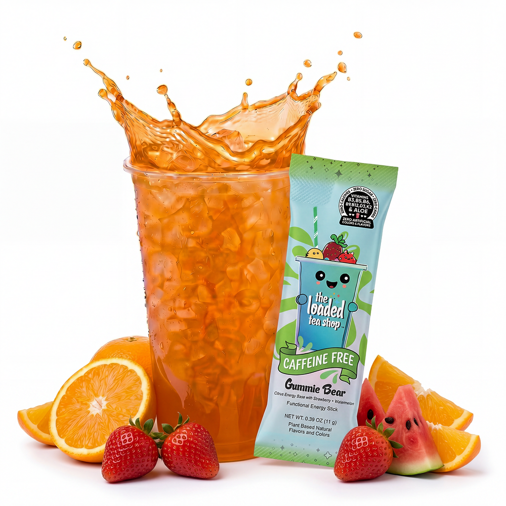 50 Case Gummie Bear (Caffeine- Free) - Fruity Tea Mix