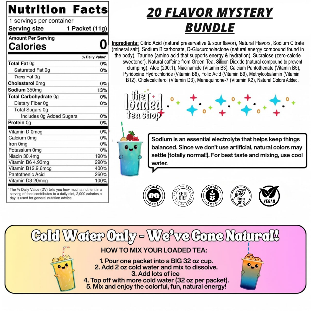 20 Flavor Mystery Bundle - Shaker Mix Essentials