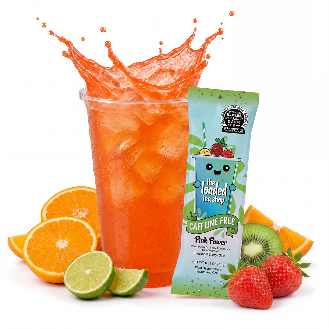 Pink Power (Caffeine-Free) - Tea for Your Desk