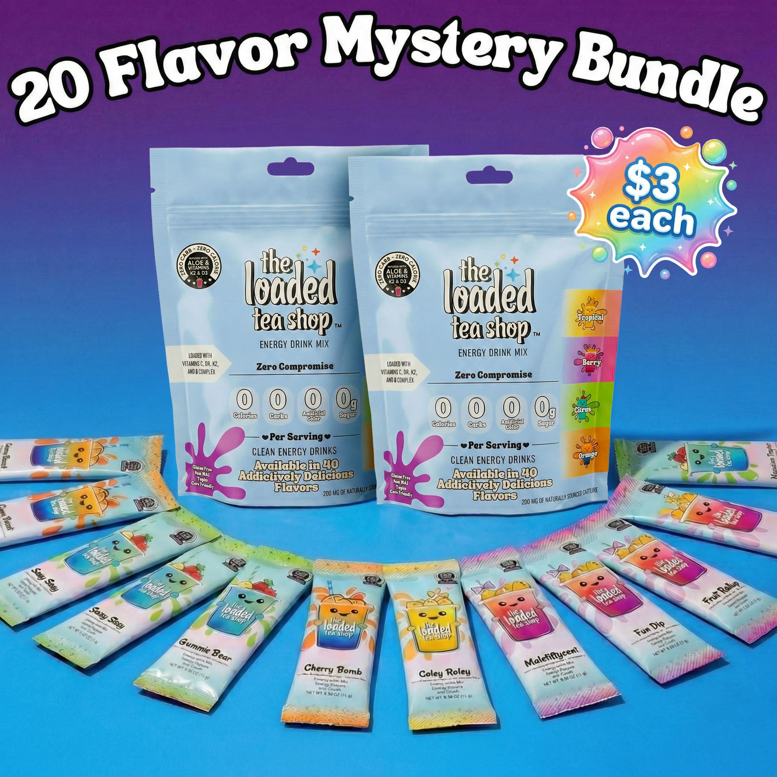 20 Flavor Mystery Bundle - Shaker Mix Essentials